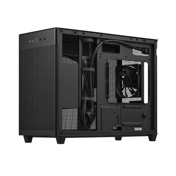 КОМПЬЮТЕРНЫЙ КОРПУС ASUS PRIME AP201 BLACK NO PSU CASE ATX MIDITOWER, 2X USB 3.1, AUDIO-OUT&MIC, 2XUSB 3.2 GEN1, 1XUSB 3.2 GEN2 TYPE C