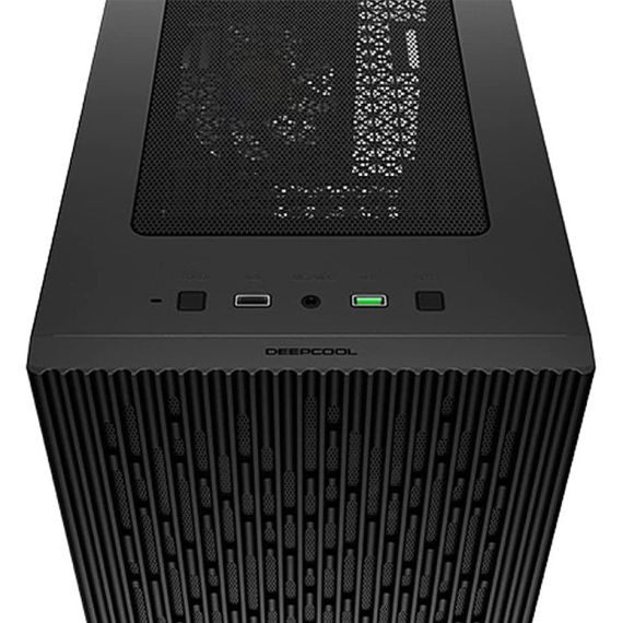 КОРПУС CASE MIDDLETOWER DEEPCOOL MATREXX 40 MICRO-ATX BLACK NO PSU, SIDE WINDOW, 1XUSB3.0/ 1XUSB2.0/ AUDIO PRE-INSTALLED: 1X120MM FAN (CARCASA/КОРПУС)