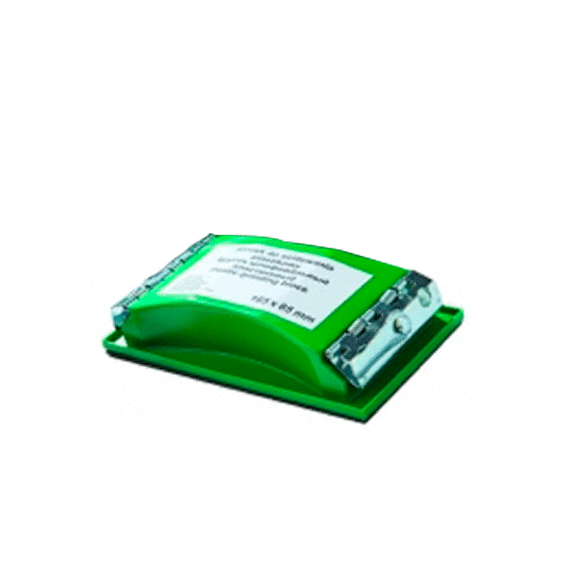 БРУСОК ДЛЯ ШЛИФОВАЛЬНЫХ РАБОТ С ДЕРЖАТЕЛЯМИ ДЛЯ БУМАГИ 165 X 87MM