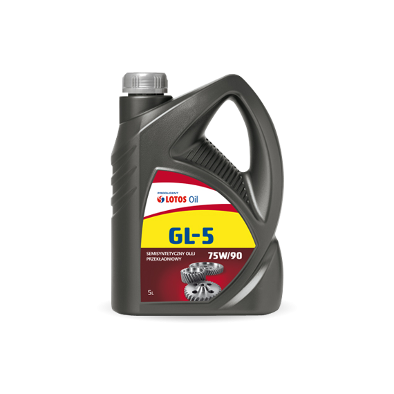 МАСЛА ЕВРОПЕЙСКОГО КАЧЕСТВА LOTOS 75W90 SEMI SYNTHETIC GEAR OIL GL-5 SAE 1L