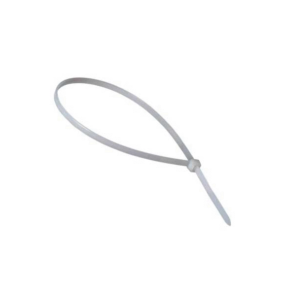 ХОМУТЫ ПЛАСТИКОВЫЕ БЕЛЫЕ 4,8X300 1 ШТ