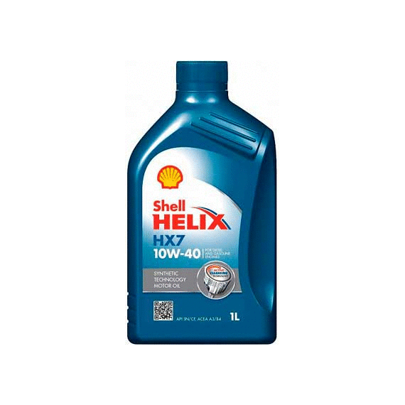 МОТОРНОЕ МАСЛО SHELL HELIX HX7 10W-40 1Л