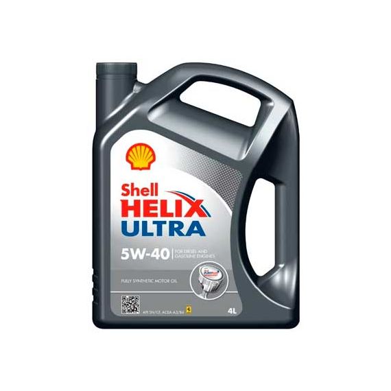 МОТОРНОЕ МАСЛО SHELL HELIX ULTRA 5W-40 4 Л