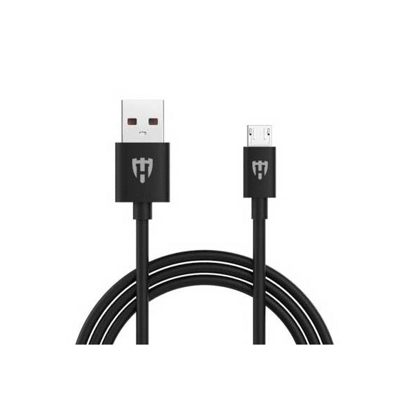 ЗАРЯДНЫЙ КАБЕЛЬ ДЛЯ ANDROID HELMET HL-111BK BASIC MICRO USB CABLE-1M. BLACK