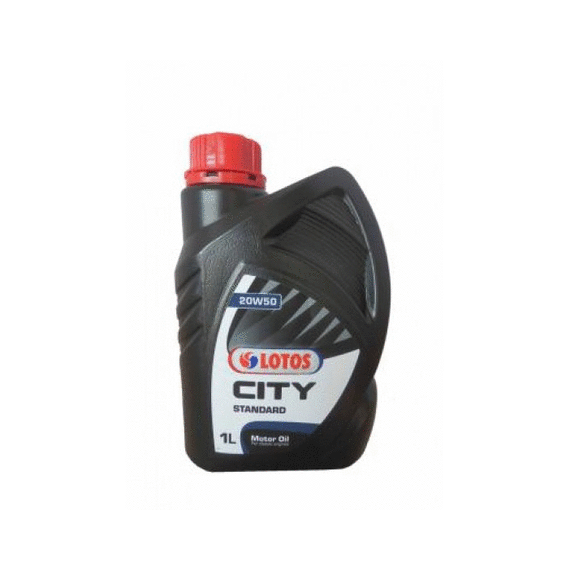 МАСЛА ЕВРОПЕЙСКОГО КАЧЕСТВА LOTOS CITY STANDARD SF/CD 20W-50 1Л