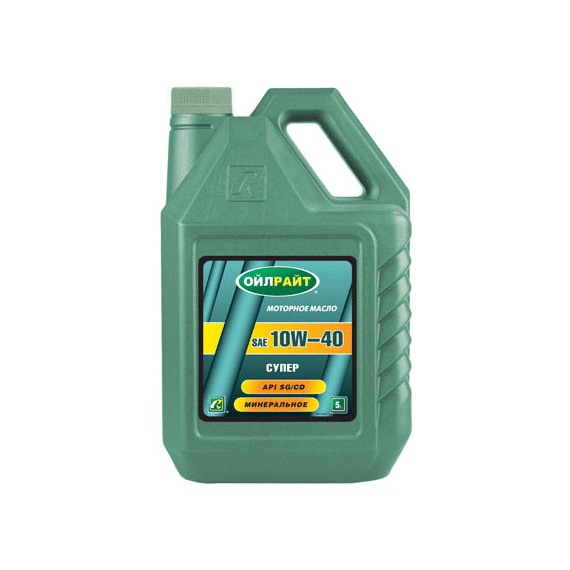 МОТОРНОЕ МАСЛО OILRIGHT СУПЕР SAE 10W-40 1 Л