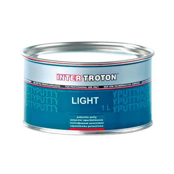 ШПАТЛЁВКА LIGHT INTER TROTON 1 L