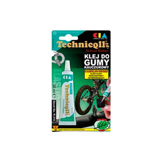 КЛЕЙ ДЛЯ РЕЗИНЫ TECHNICQLL R-310 20 ML