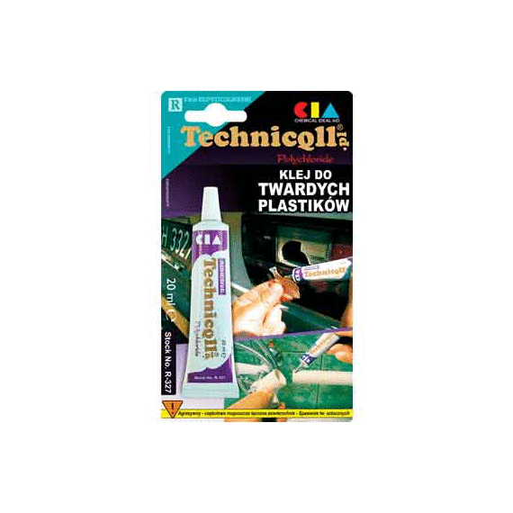КЛЕЙ ДЛЯ ТВЕРДЫХ ПЛАСТМАСС TECHNICQLL R-327 20 ML