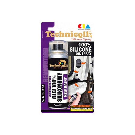 TECHNICQLL M-778 СМАЗКА СИЛИКОНОВАЯ 100% 50ML
