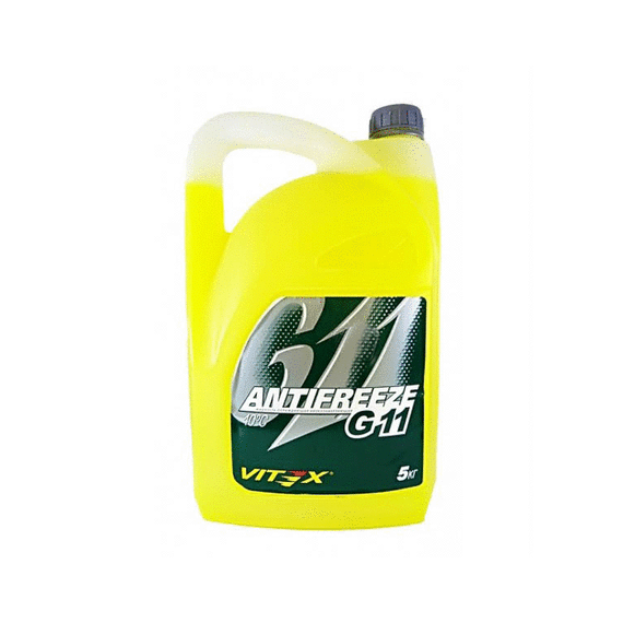 АНТИФРИЗ 40* G-11 VITEX (ЖЕЛТЫЙ) (5КГ)