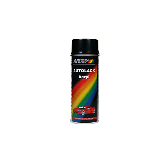 АЭРОЗОЛЬНАЯ КРАСКА MOTIP 51000  BLACK MET AUTOLACK SP.400ML