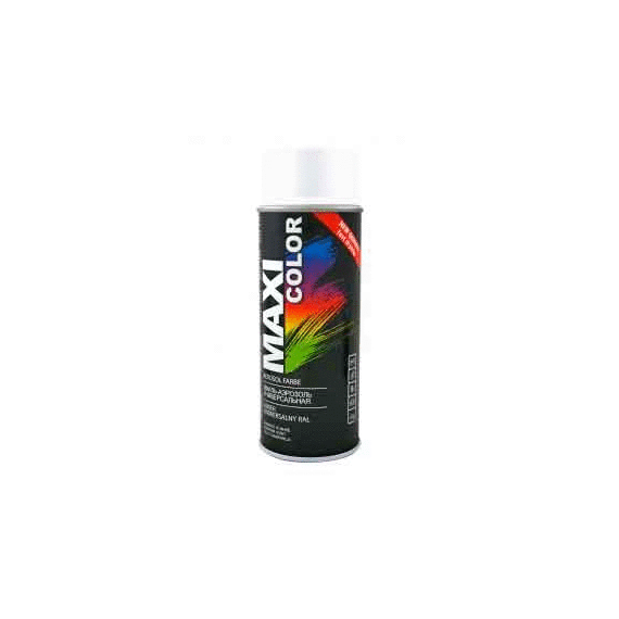 MX9003M MAXI COLOR RAL9003M БЕЛАЯ МАТОВАЯ 400ML
