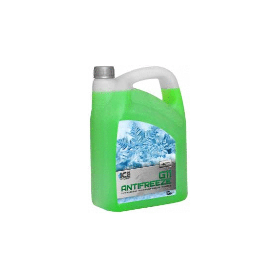 АНТИФРИЗ ICE CRUIZER -40 G11 ЗЕЛЕНЫЙ 5KG