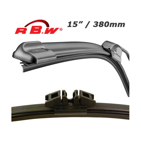ЩЕТКИ СТЕКЛООЧИСТИТЕЛЕЙ (ЗАДНИЕ) R.B.W. 15" (380MM 15")