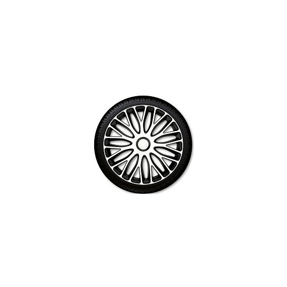 КОЛПАКИ ДЛЯ КОЛЕС  13 MUGELLO WHITE BLACK