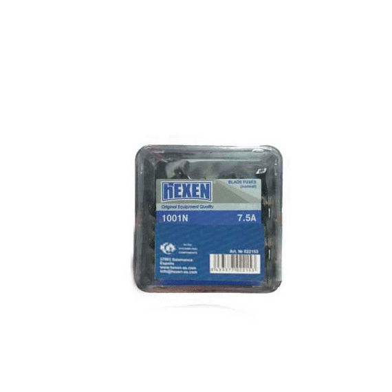 ПРЕДОХРАНИТЕЛИ HEXEN 1001N 7.5A 50 ШТ