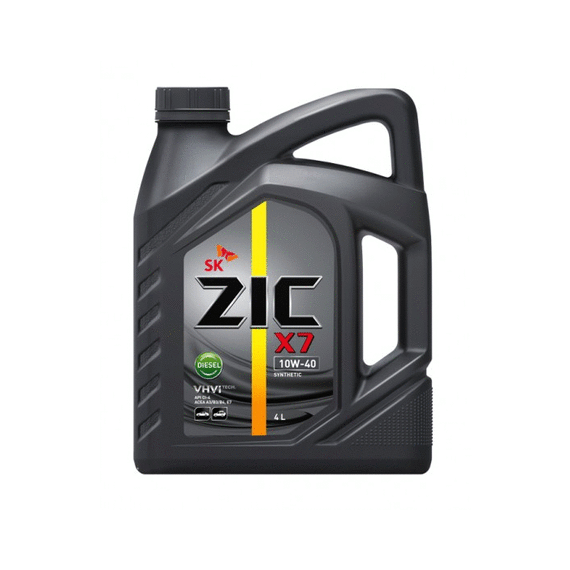 КОРЕЙСКОЕ МАСЛО ZIC  X7 10W-40  DIESEL 4L