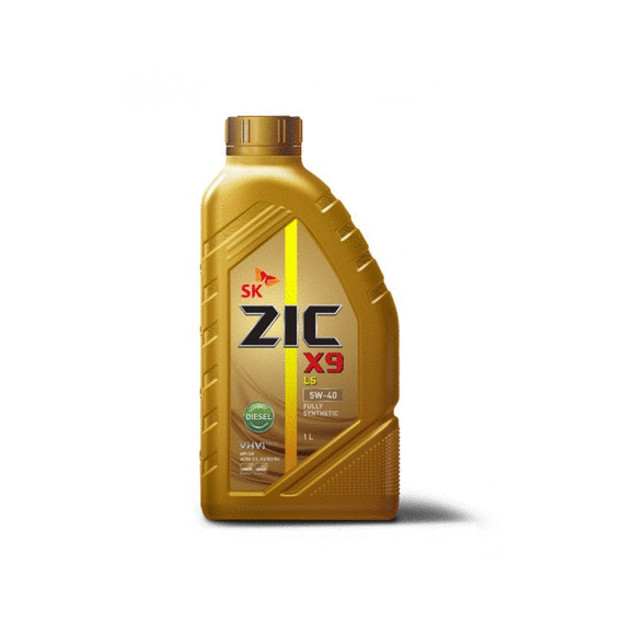 КОРЕЙСКОЕ МАСЛО ZIC  X9 LS 5W-40 DIESEL 1L FULLY SYNTHETIC