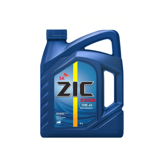 КОРЕЙСКОЕ МАСЛО ZIC X5000 10W-40 4L
