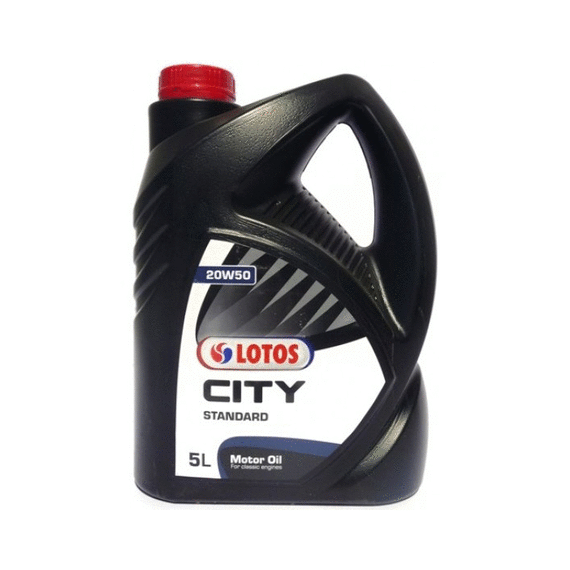 МАСЛА ЕВРОПЕЙСКОГО КАЧЕСТВА LOTOS CITY STANDARD SF/CD 20W-50 5Л