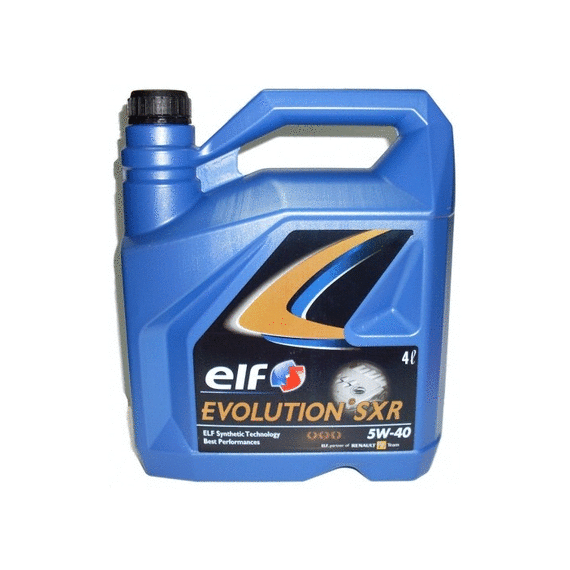 МАСЛО ELF EVOLUTION SXR 5W 40 4Л