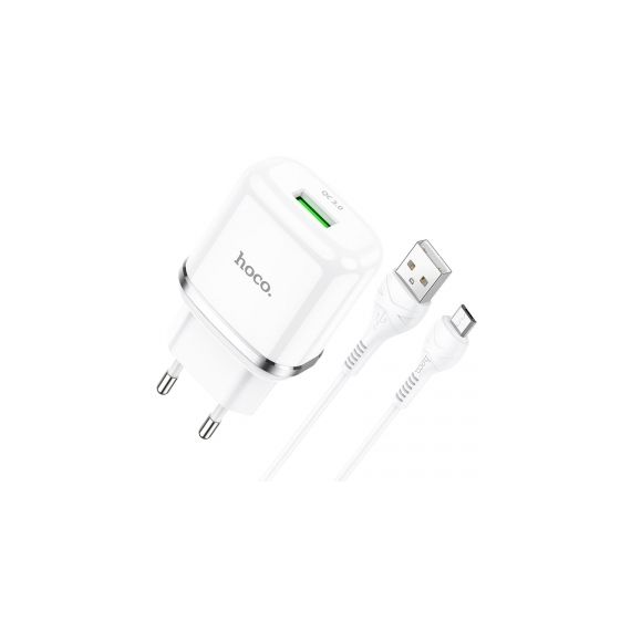 HOCO N3 + TYPE-C CABLE WHITE