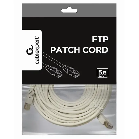 ПАТЧ-КОРД CABLEXPERT PP22-20M, CAT5E FTP, 20М, СЕРЫЙ