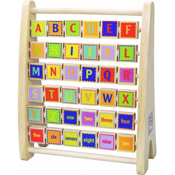 HAPE E1002A ДЕРЕВЯННАЯ ИГРУШКА. СЧЕТИКИ АЛФАВИТ