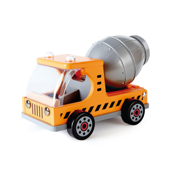 HAPE E3018A ДЕРЕВЯННАЯ ИГРУШКА. БЕТОНОМЕШАЛКА