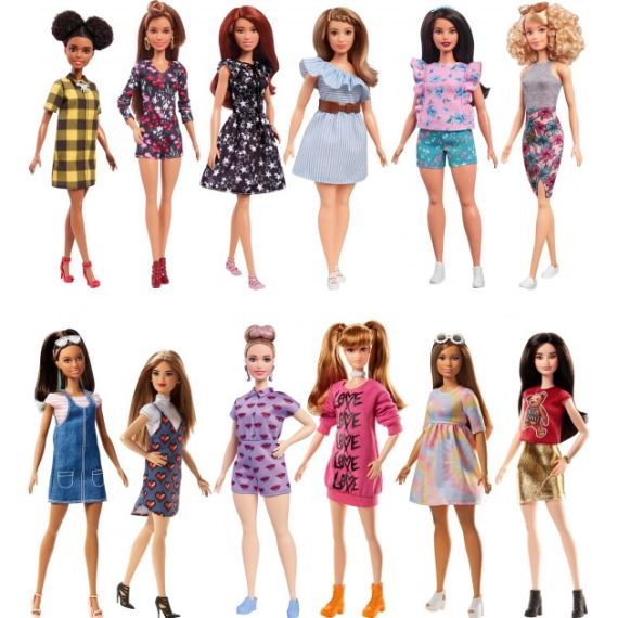 MATTEL BARBIE FBR37 КУКЛА БАРБИ СЕРИЯ "FASHION"