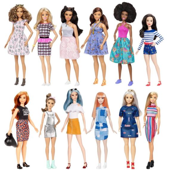 MATTEL BARBIE FBR37 КУКЛА БАРБИ СЕРИЯ "FASHION"