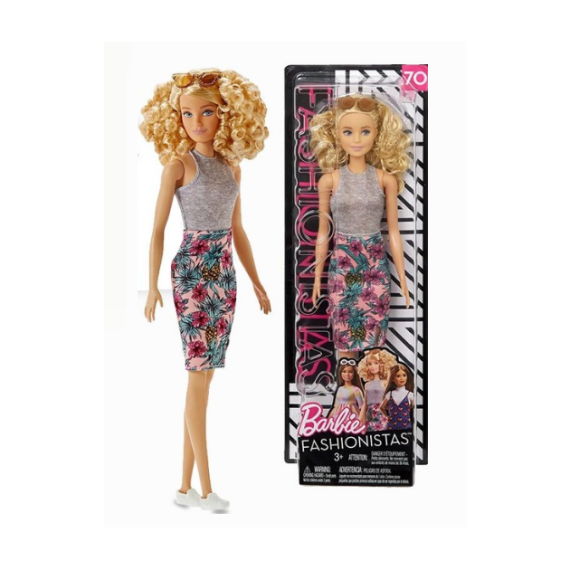 MATTEL BARBIE FBR37 КУКЛА БАРБИ СЕРИЯ "FASHION"