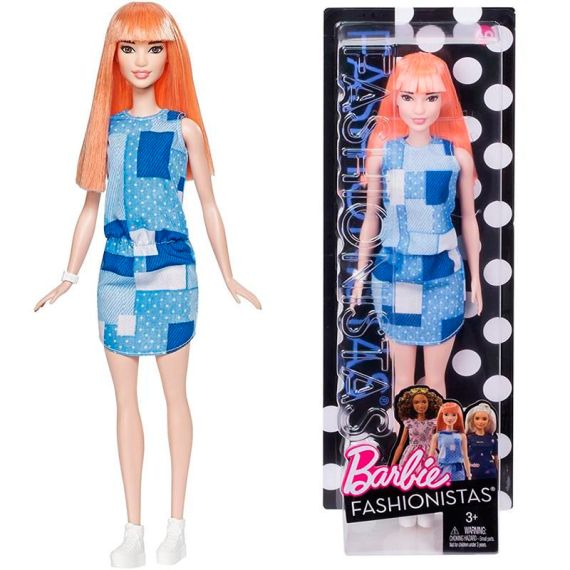 MATTEL BARBIE FBR37 КУКЛА БАРБИ СЕРИЯ "FASHION"