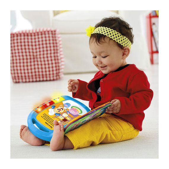 MATTEL FISHER-PRICE CJW28 "МУЗЫКАЛЬНАЯ КНИЖКА СО СТИХАМИ" (РУ)