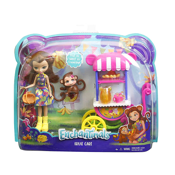 MATTEL ENCHANTIMALS FJH11 ?ИГРОВОЙ НАБОР "ENCHANTIMALS: ФРУКТОВАЯ КОРЗИНКА"