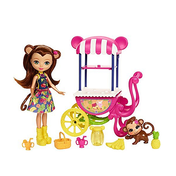 MATTEL ENCHANTIMALS FJH11 ?ИГРОВОЙ НАБОР "ENCHANTIMALS: ФРУКТОВАЯ КОРЗИНКА"