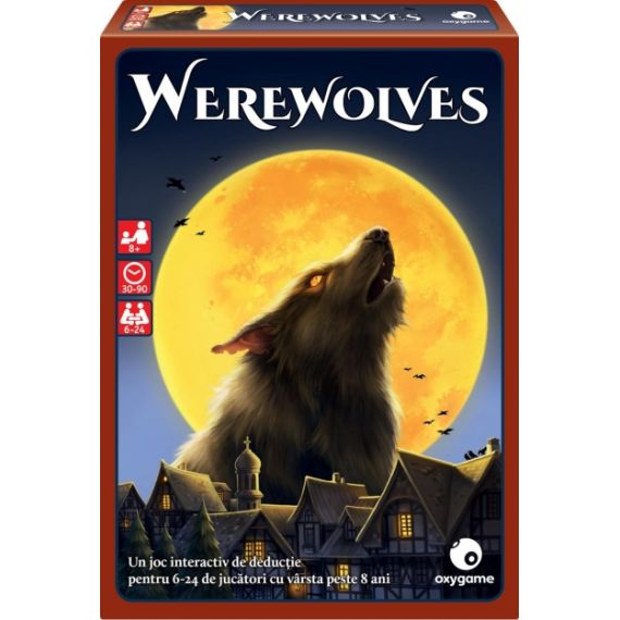 CUTIA BG-152241 НАСТОЛЬНАЯ ИГРА "ОБОРОТНИ" ( WEREWOLVES )