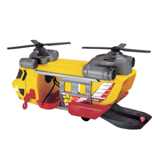 DICKIE 3306004 ФУНКЦИОНАЛЬНЫЙ ВЕРТОЛЕТ "СЛУЖБА СПАСЕНИЯ", 30 СМ