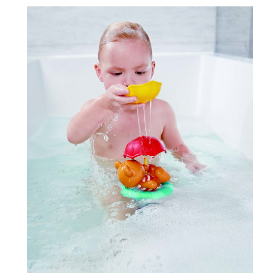 HAPE E0203A  ИГРУШКА ДЛЯ КУПАНИЯ "ТЕДДИ С ЗОНТИКОМ"