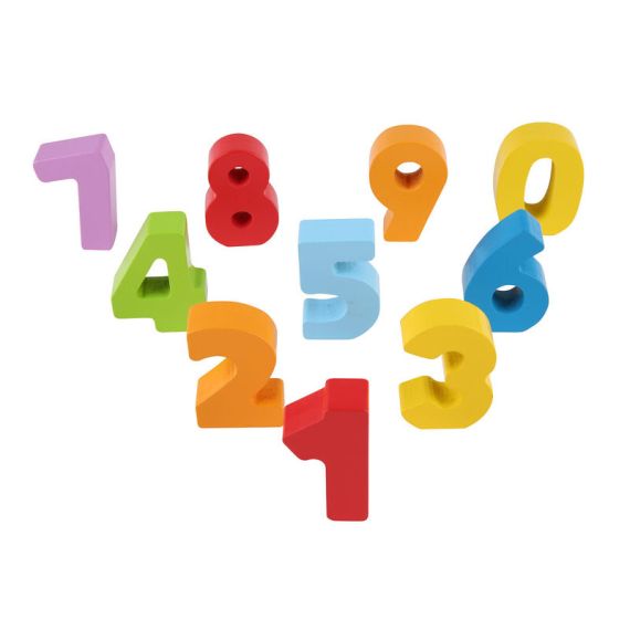 HAPE E0900A ДЕРЕВЯННЫЙ НАБОР "ЦИФРЫ И КЦВЕТА"