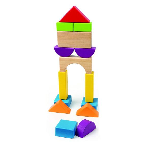 HAPE E0904A ДЕРЕВЯННАЯ ИГРУШКА - КУБИКИ "ГОРОД" HAPE