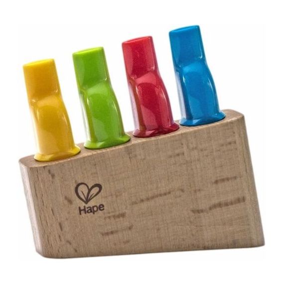 HAPE E1025A ДЕРЕВЯННАЯ ИГРУШКА ФЛЕЙТА РАДУГА