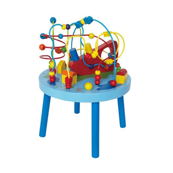 HAPE E1805A  ДЕРЕВЯННАЯ ИГРУШКА - РАЗВИВАЮЩИЙ СТОЛ ДЛЯ ИГРЫ "ОКЕАН" OCEAN ADVENTURE TABLE