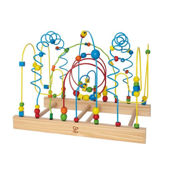 HAPE E1900A ДЕРЕВЯННАЯ ИГРУШКА - ЛАБИРИНТ "ТУННЕЛЬНАЯ ГОРА" TUNNEL MOUNTAIN