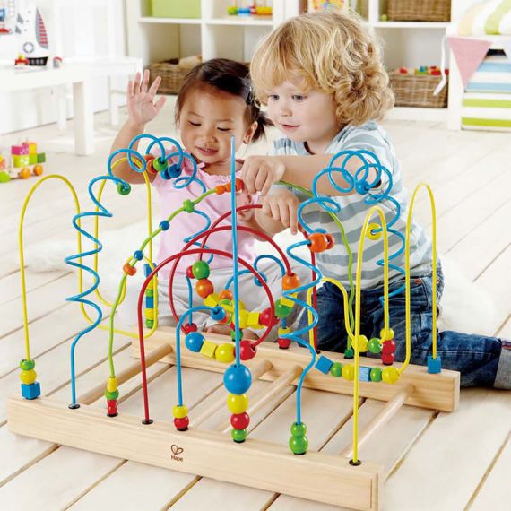 HAPE E1900A ДЕРЕВЯННАЯ ИГРУШКА - ЛАБИРИНТ "ТУННЕЛЬНАЯ ГОРА" TUNNEL MOUNTAIN