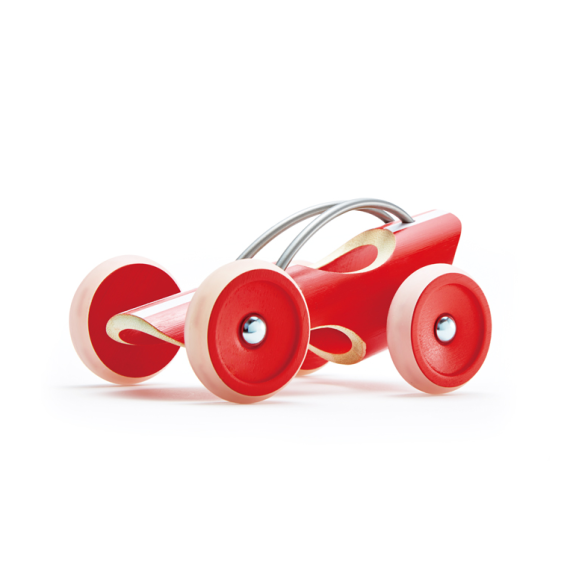 HAPE E5515А ДЕРЕВЯННАЯ ИГРУШКА. БАМБУКОВАЯ МАШИНКА E-RACER MONZA