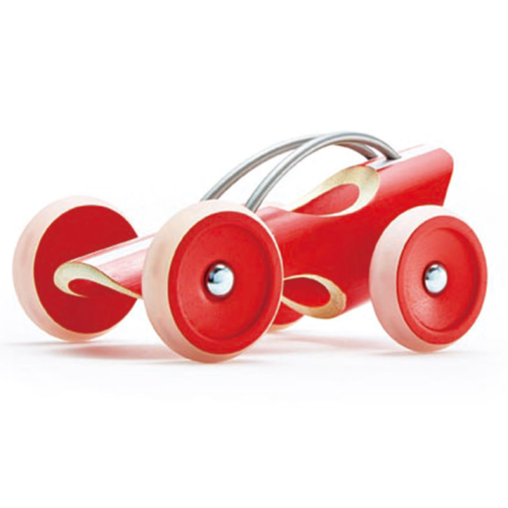 HAPE E5515А ДЕРЕВЯННАЯ ИГРУШКА. БАМБУКОВАЯ МАШИНКА E-RACER MONZA