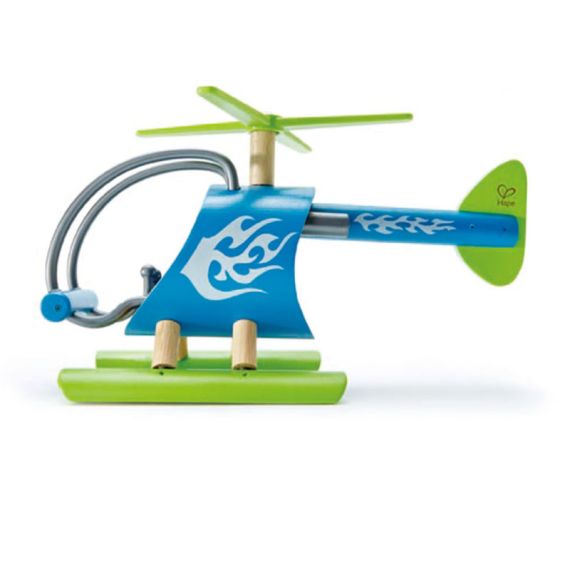 HAPE E5518А ДЕРЕВЯННАЯ ИГРУШКА. ВЕРТОЛЕТ "E-COPTER"