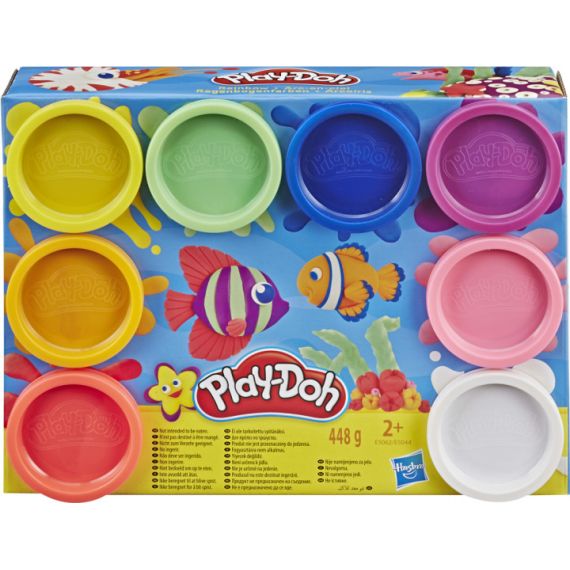 HASBRO PLAY DOH E5044 ИГРОВОЙ НАБОР ПЛАСТИЛИНА 8 ЦВЕТОВ РАДУГА